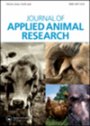 JOURNAL OF APPLIED ANIMAL RESEARCH雜志封面